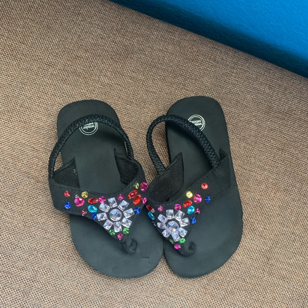 Really cute lightly worn bedazzled kids shoes